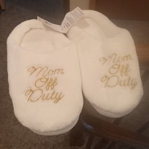Slippers "mom off duty" size 8